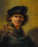 Selfie by Silvester inspired by Rembrandt