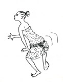 Illustraties voor de Pandipieri missie, Kisumu. Wat kunnen die dansen!