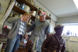 Werkbespreking met de gieter